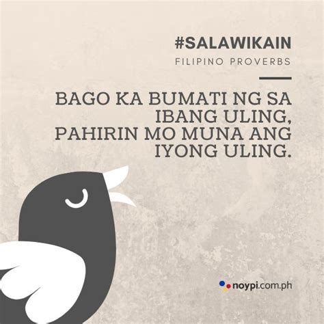 halimbawa ng kawikaan|Mga Salawikain : Filipino Proverbs .